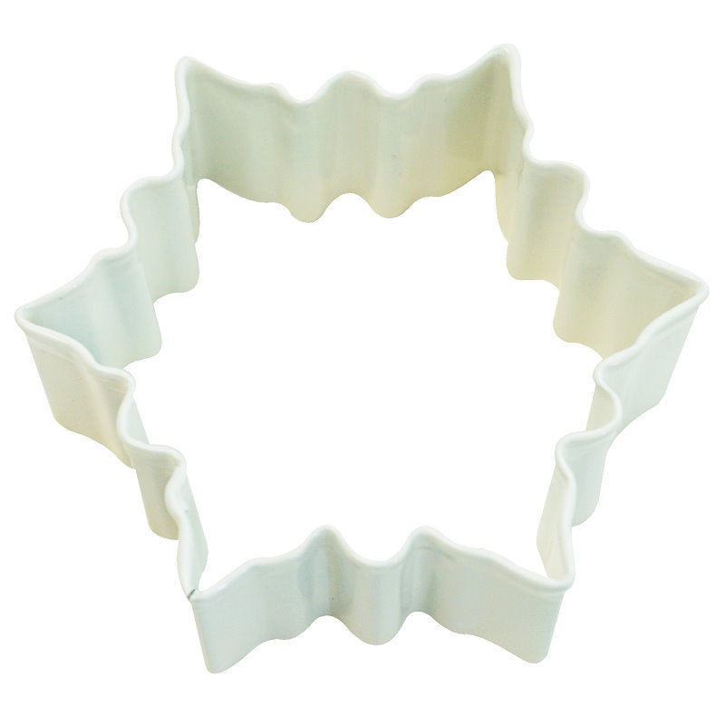 Small White Snowflake Shaped Cookie Cutter: Biscuit Cutter 7cm | Party Save Smile