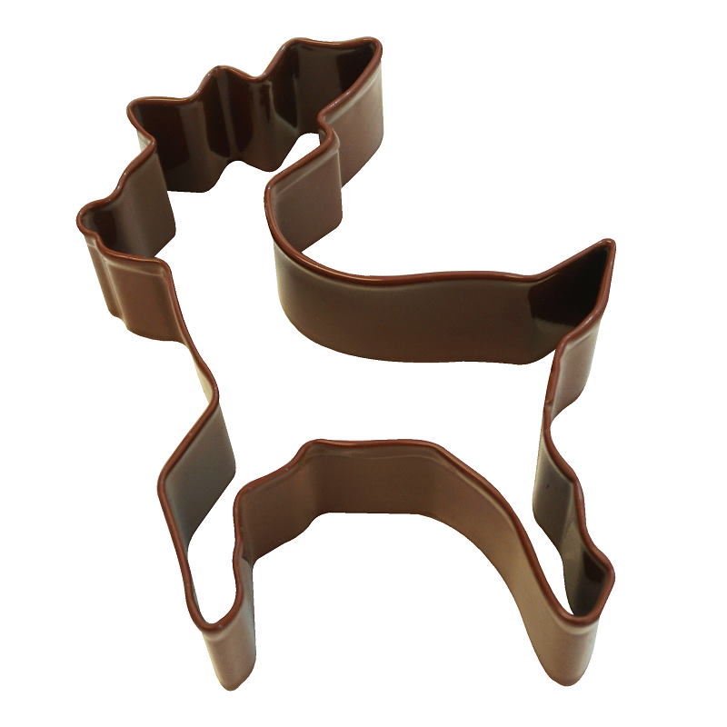 Reindeer Shaoed Cookie Cutters: Christmas Biscuit Cutter 10cm | Party Save Smile