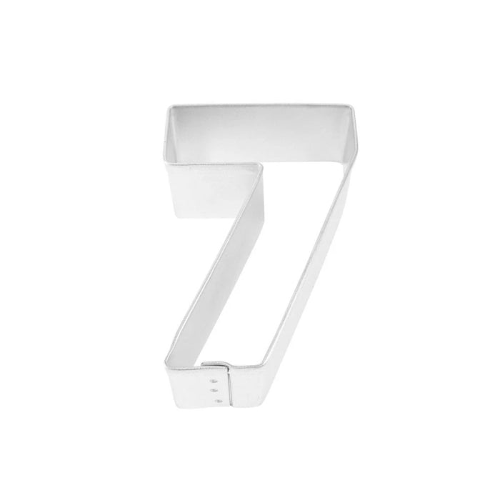 Number 7 Shaped Cookie Cutter: Biscuit Cutter 7cm | Party Save Smile