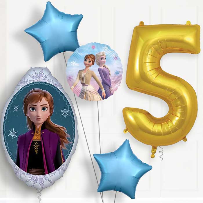 Frozen Anna 5th Birthday Balloon Package | Party Save Smile