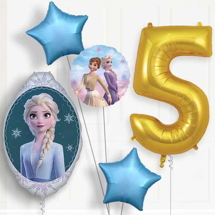 Frozen Elsa 5th Birthday Balloon Package | Party Save Smile