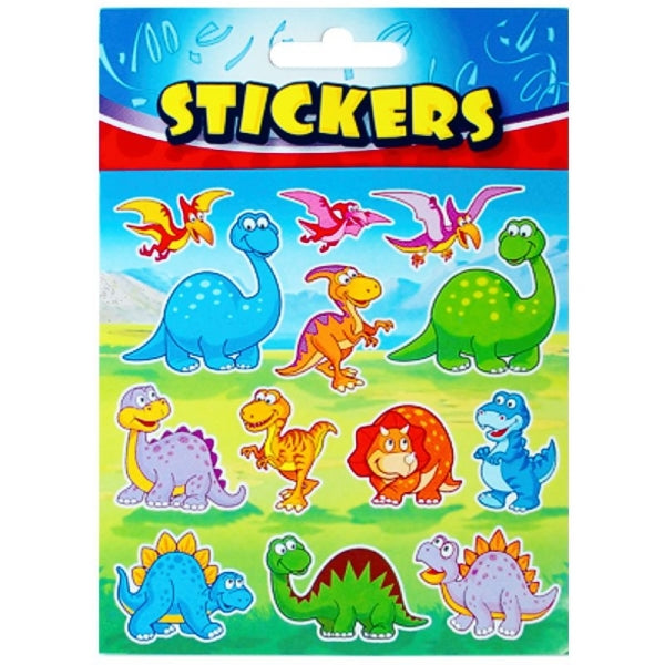 Dinosaur Party Bag Stickers Sheet Filler | Party Save Smile