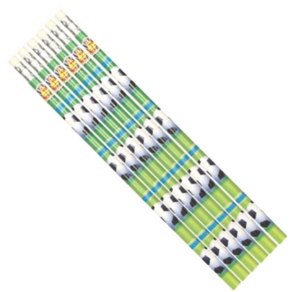 Football Pencil Party Bag Fillers Pack of 6 | Party Save Smile