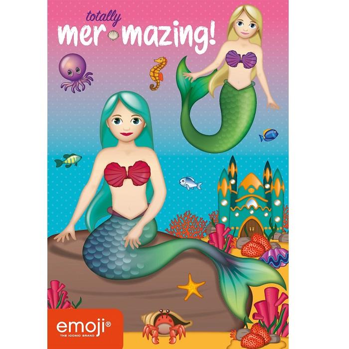 Mermaid Mermazin Blank Greeting Card | Party Save Smile