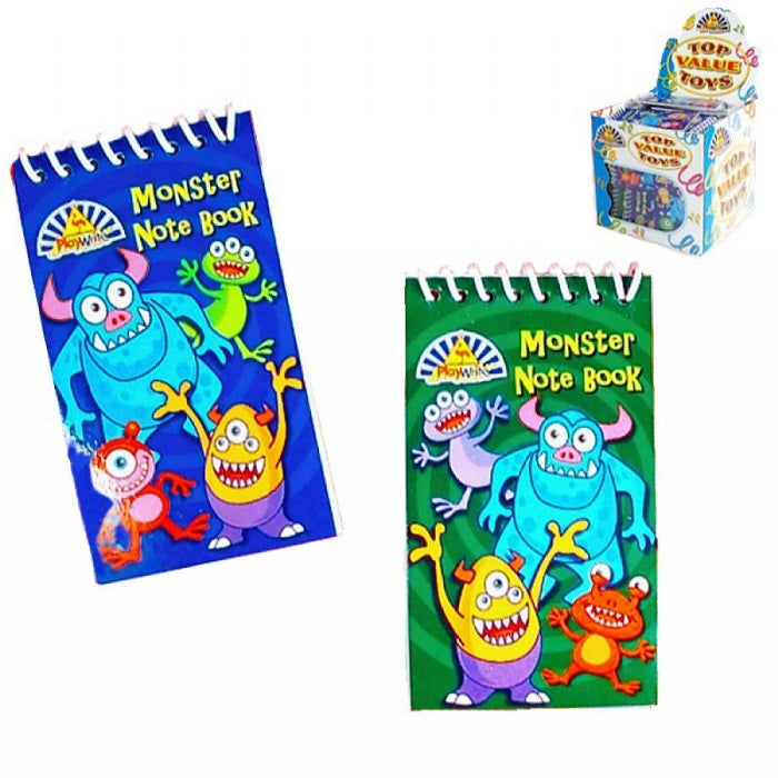 Monsters Face Notepad Party Bag Filler Favours | Party Save Smile