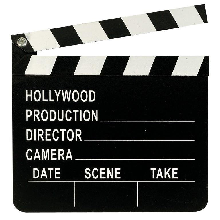 Hollywood Directors Clapper Board Decoration | Party Save Smile