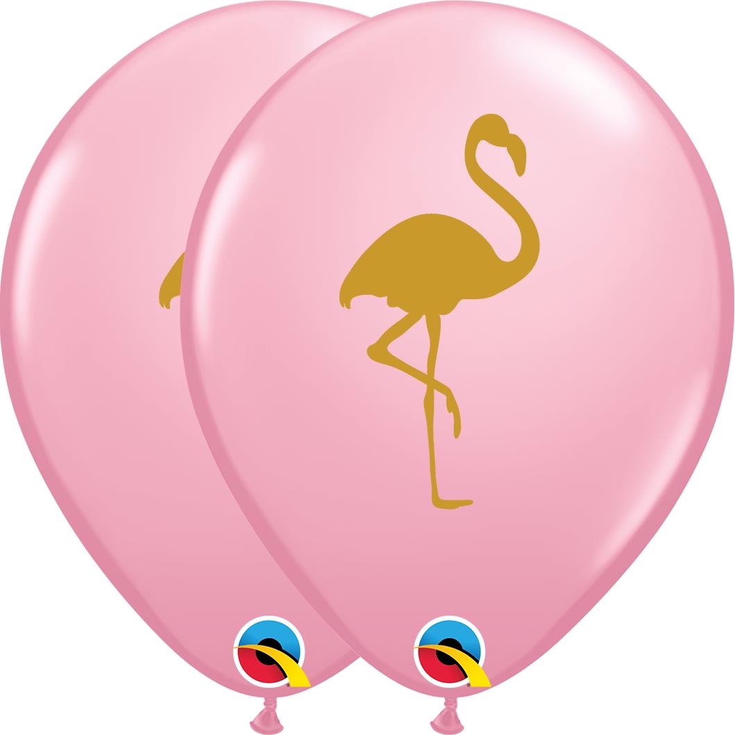 Flamingo Pink 25pk Party Latex Balloons | Party Save Smile
