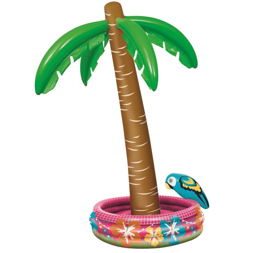 Inflatable Palm Tree Cooler: Hawaiian Party Decoration | Party Save Smile