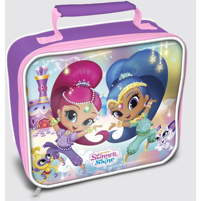 Shimmer & Shine Insulated School Lunch Bag | Party Save Smile