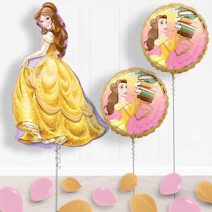 Beauty & the Beast Balloon Package Helium Balloons Delivered - Package | Party Save Smile