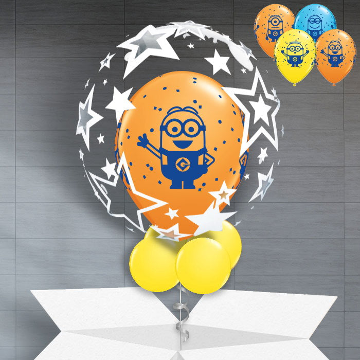 Personalisable Minion Balloon in a Box - Bubble Balloon | Party Save Smile