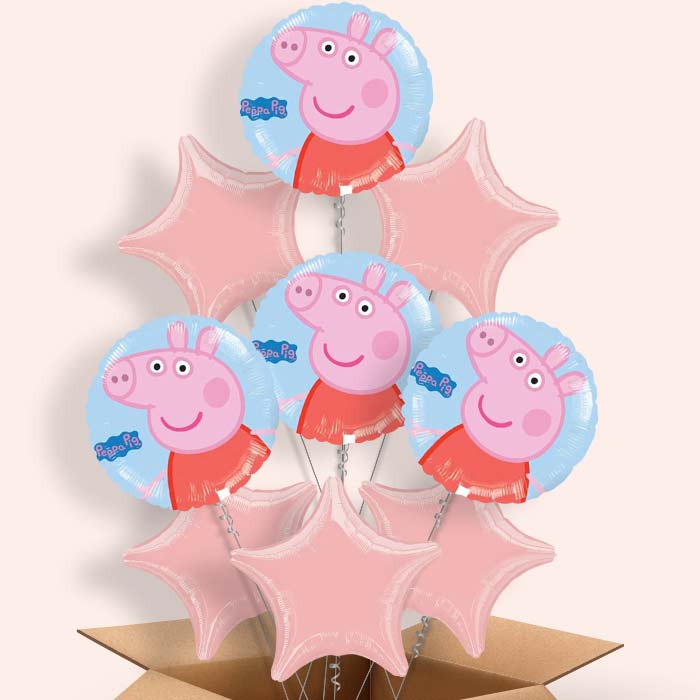 Peppa Pig Helium Balloon in a Box - 9 Balloon | Party Save Smile