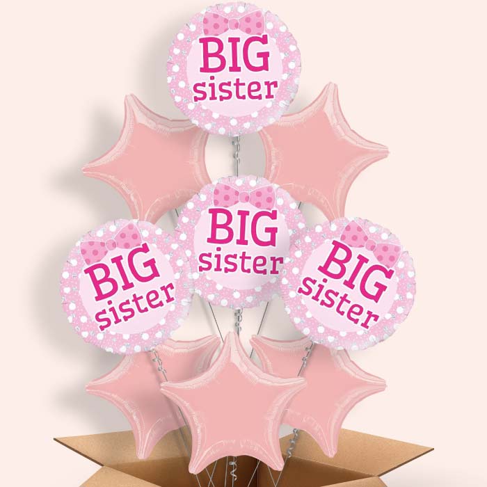Big Sister Helium Balloon in a Box - 9 Balloon | Party Save Smile