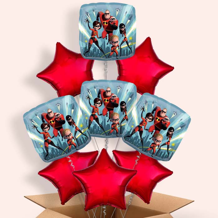 Incredibles 2 Helium Balloon in a Box - 9 Balloon | Party Save Smile