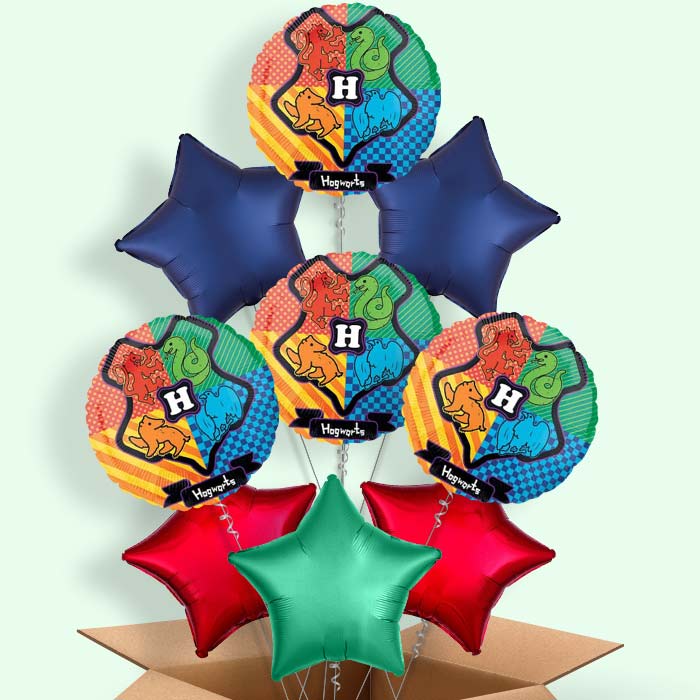 Hogwarts Harry Potter Helium Balloon in a Box - 9 Balloon | Party Save Smile