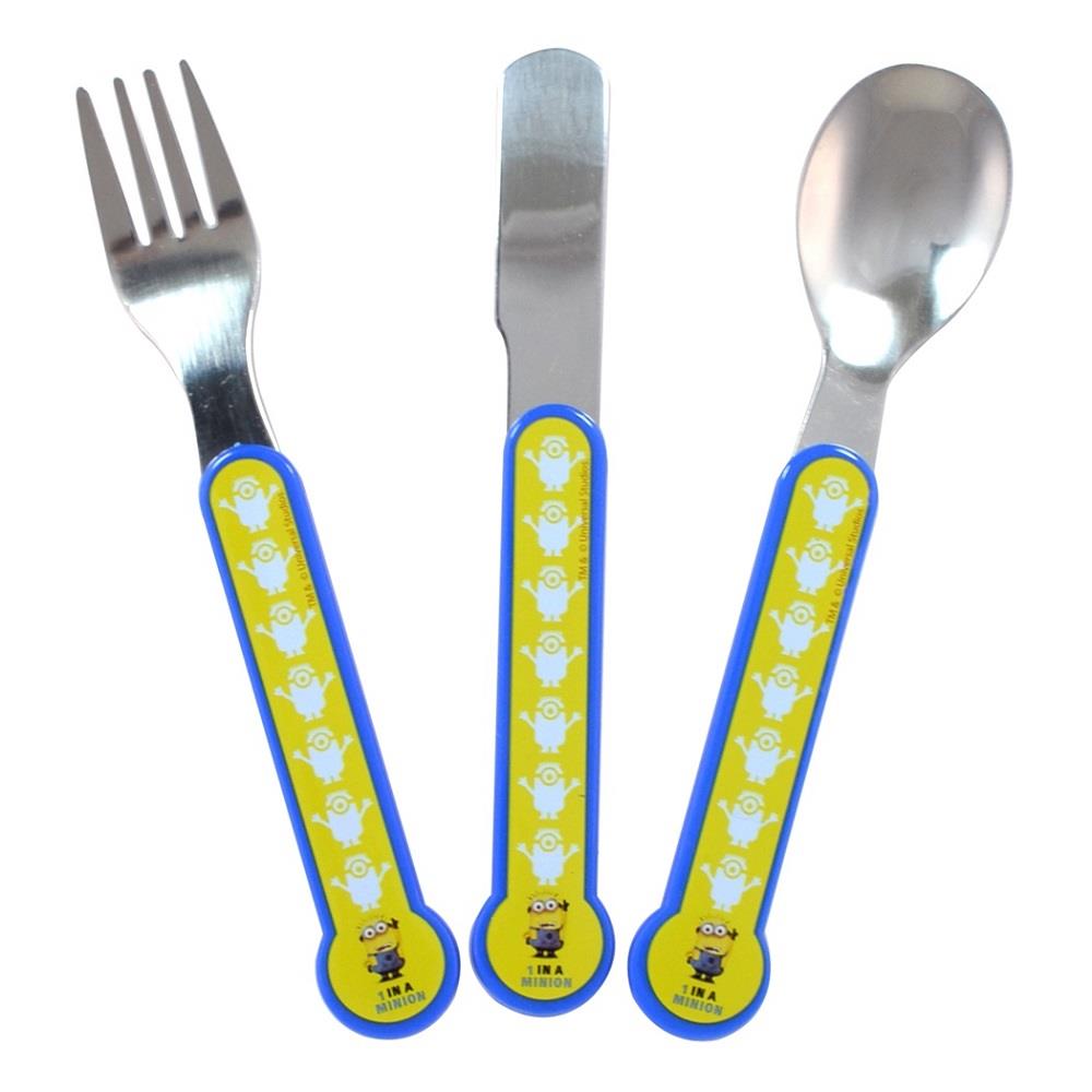 Minions Cutlery Set: Despicable Me Kids Cutlery | Party Save Smile