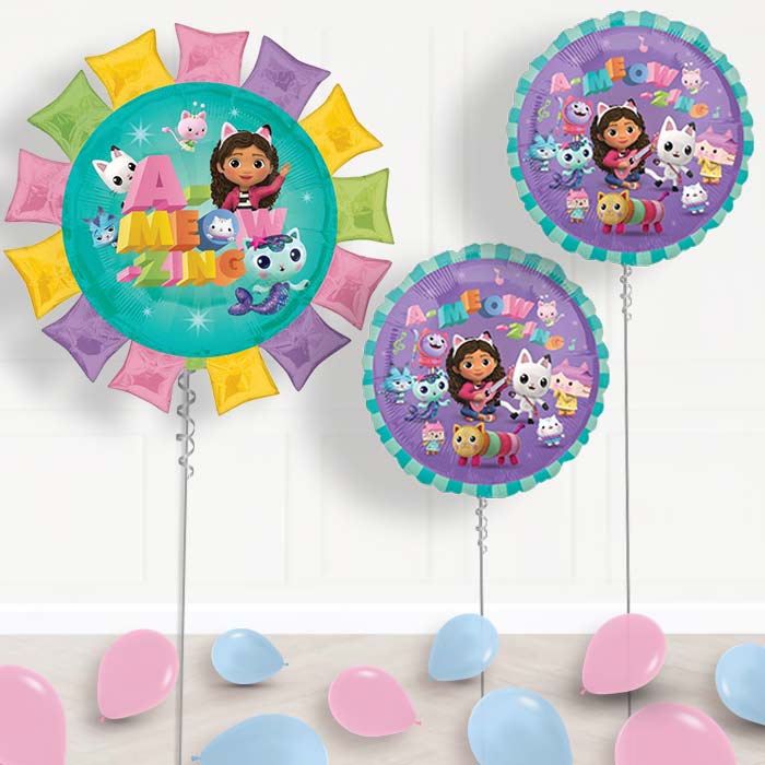 Gabby's Dollhouse Balloon Package Delivered - Package | Party Save Smile