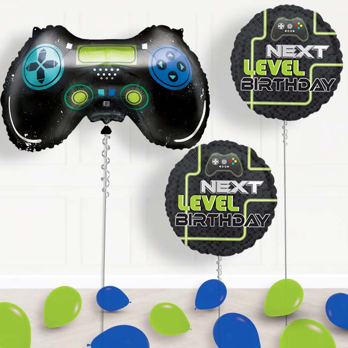 Giant Game Controller Balloon Package Delivered - Package | Party Save Smile