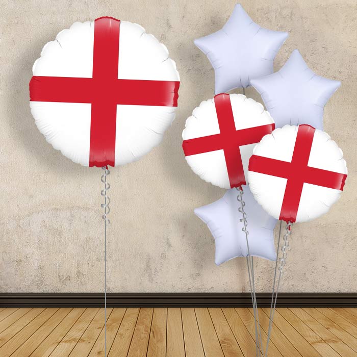 England Helium Balloons in a Box - 1 Balloon | Party Save Smile