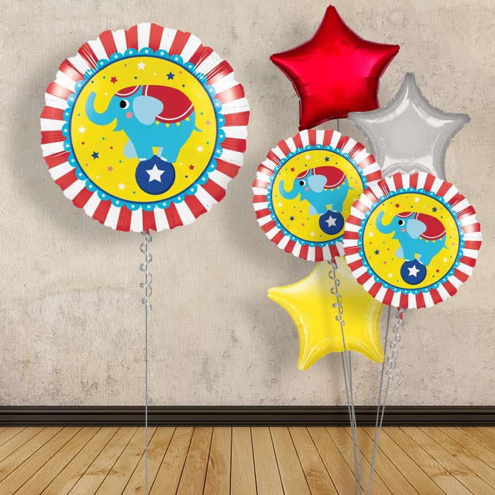 Circus Elephant Helium Balloons in a Box - 1 Balloon | Party Save Smile