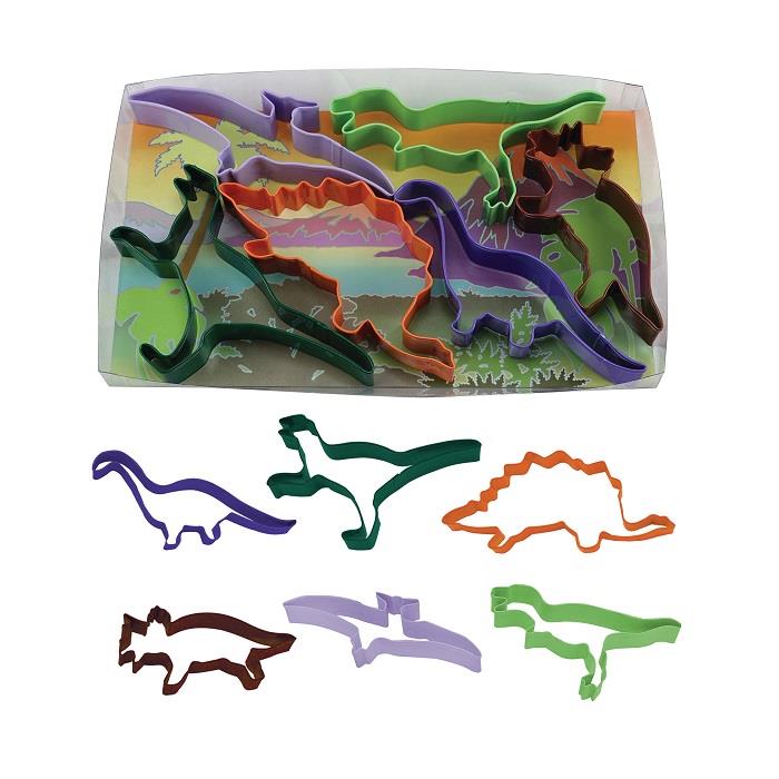 Dinosaur Cookie Cutters: Dinosaur Shaped Biscuit Cutters | Party Save Smile