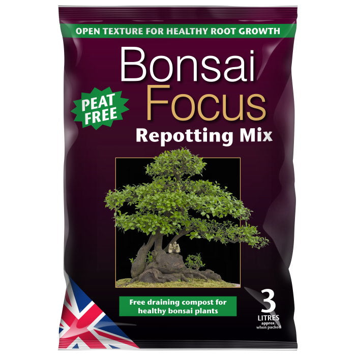 Bonsai Focus Bonsai Soil Peat Free 3 Litre | Party Save Smile
