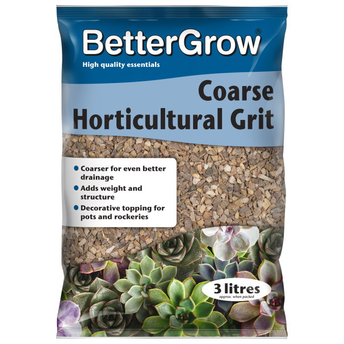 BetterGrow Coarse Horticultural Grit 3 Litre | Party Save Smile