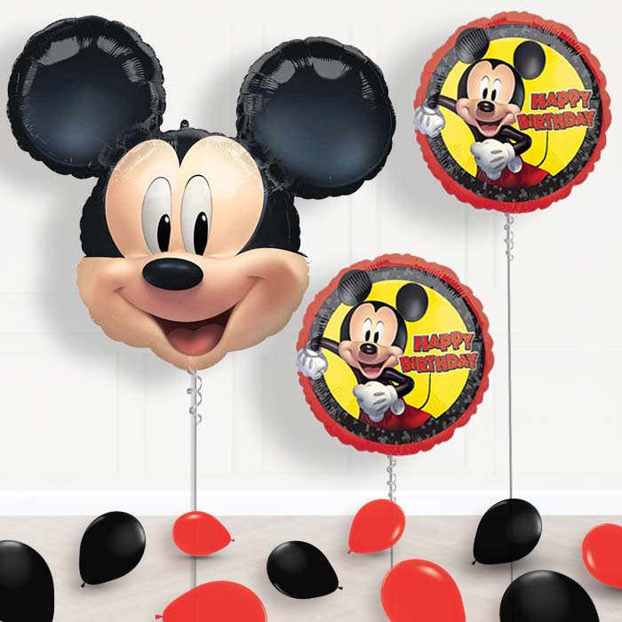 Giant Mickey Mouse Forever Balloon Package Delivered - Balloon Package | Party Save Smile