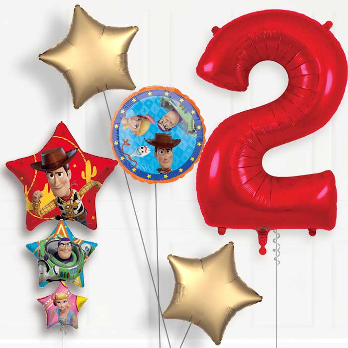 Toy Story 2nd Birthday Helium Balloon Package