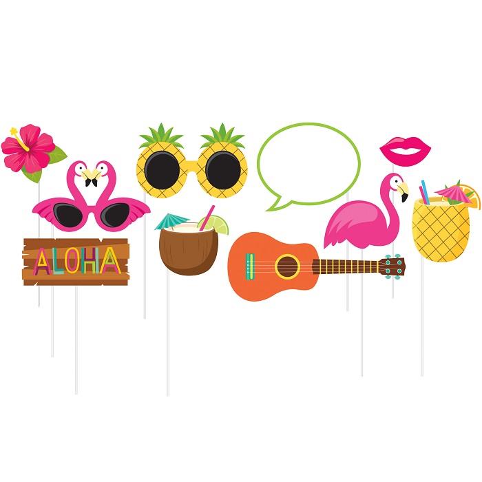 Hawaiian Party Props: Summer Party Photo Props | Party Save Smile