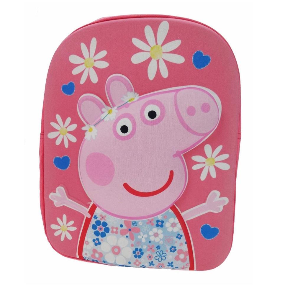 Peppa 3D Backpack: Peppa Pig School Bag | Party Save Smile