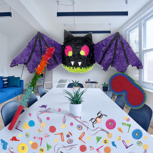 Bat Pinata Party Kit with Favours and Confetti | Party Save Smile