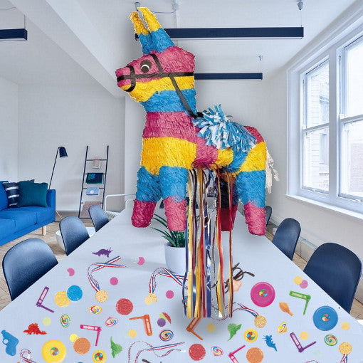 Donkey Pull Pinata Party Kit with Favours and Confetti | Party Save Smile