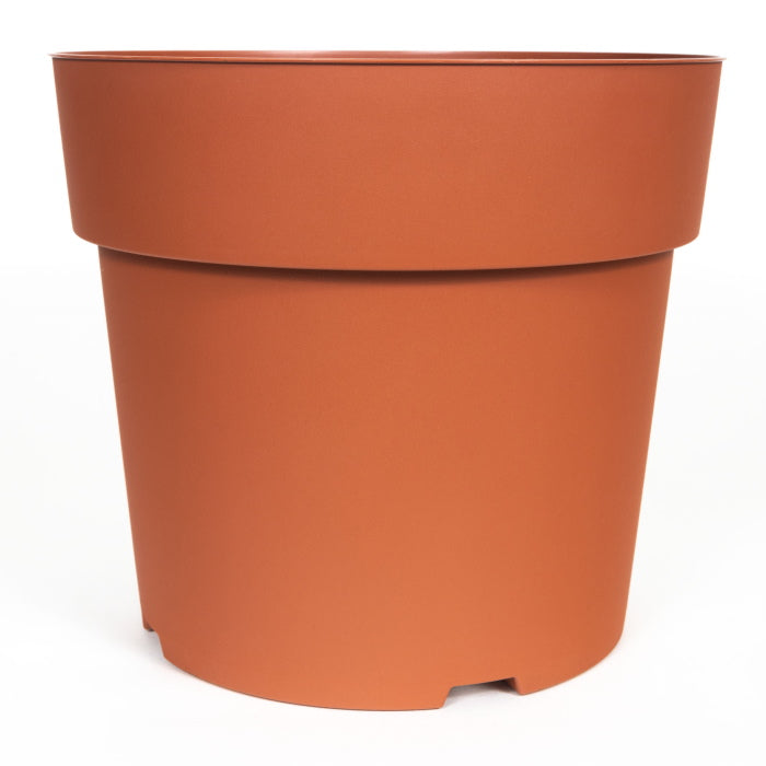 27cm Plastic House Plant Pot: Terracotta | Party Save Smile