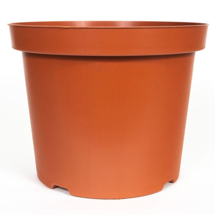 29cm Plastic House Plant Pot: Terracotta | Party Save Smile