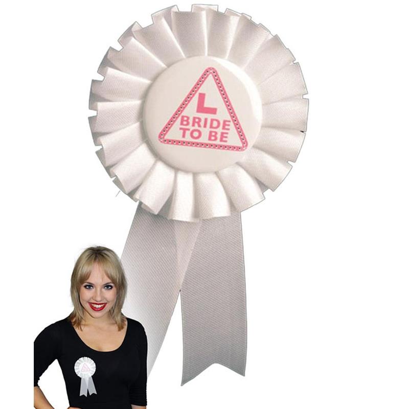 Hen Party L Plates Bride to Be Rosette Badge | Party Save Smile