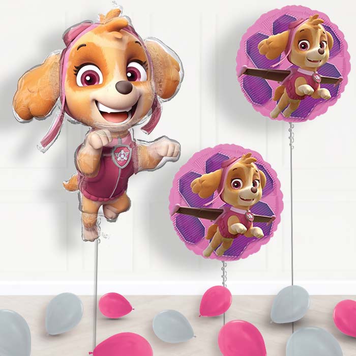 Shaped Skye Paw Patrol Balloon Package Delivered - Package | Party Save Smile