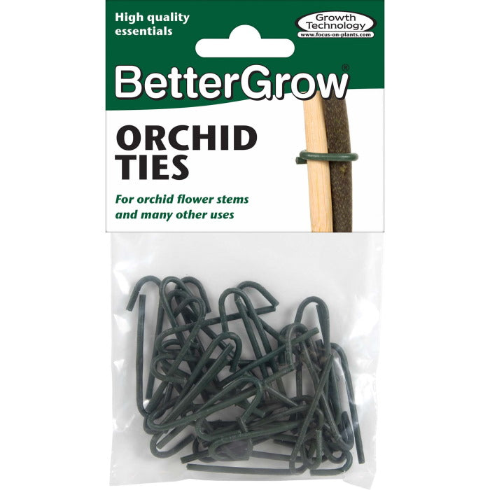 BetterGrow Green Orchid Plant Ties Pack of 40 | Party Save Smile