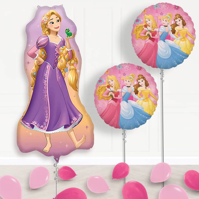 Rapunzel Balloon Display Package Delivered Inflated | Balloon Package | Party Save Smile