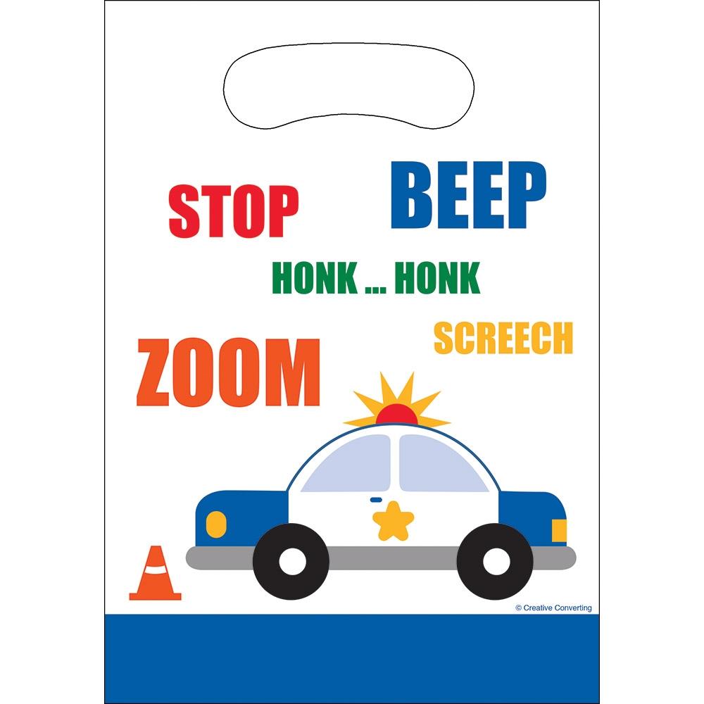 Traffic Jam Vehicle Party Favour Loot Bags Pack of 8 | Party Save Smile