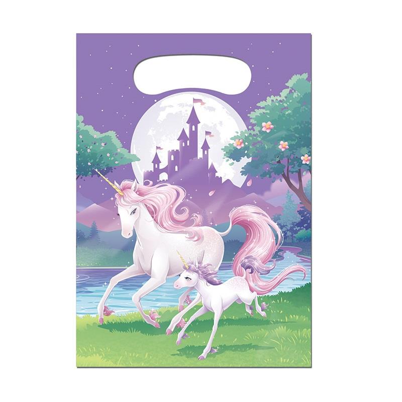Purple Unicorn Party Bags Pack of 8 | Party Save Smile