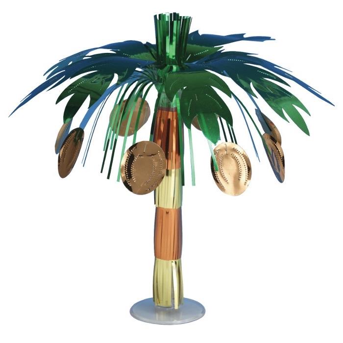 Coconut Tree Hawaiian Luau Table Centrepiece | Party Save Smile