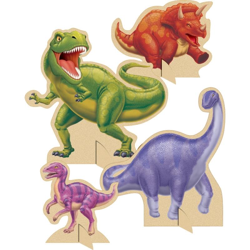 Dinosaur Table Decorations Blast Pack of 4 | Party Save Smile
