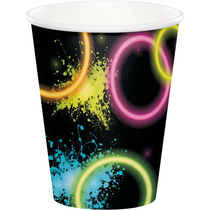 Neon Party Pack: Tableware Kit for 8 - 48 Guests