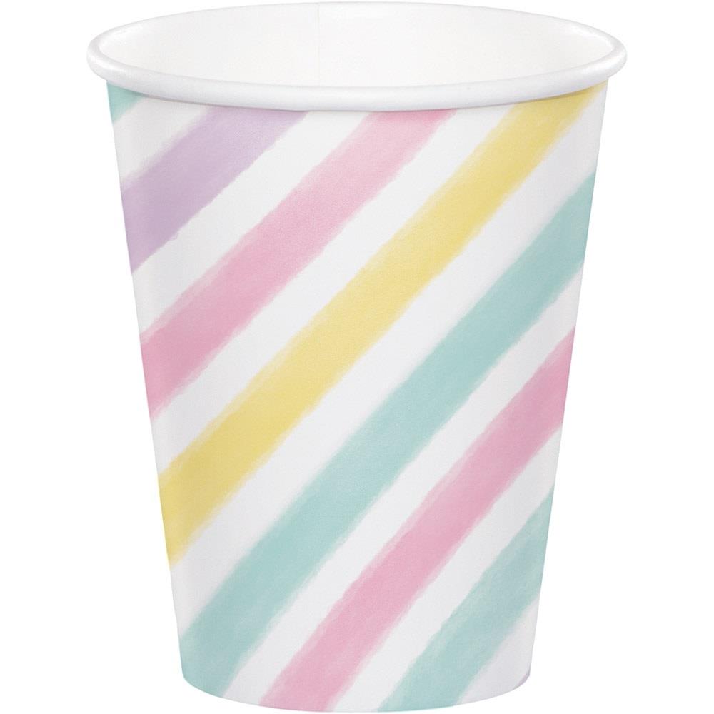 Pastel Unicorn Paper Cups Pack of 8 | Party Save Smile