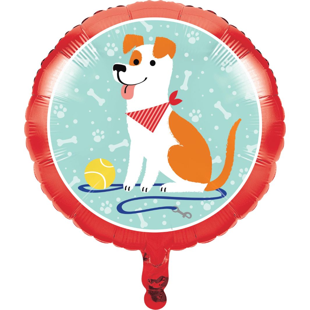 Dog Party Foil Balloon 18 Inch | Party Save Smile