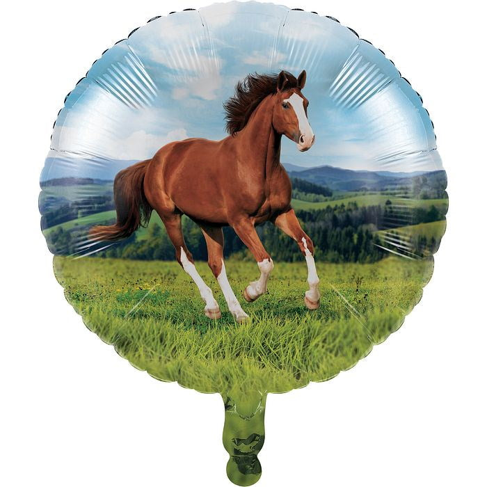 Galloping Horse Foil Balloon 18 inches | Party Save Smile