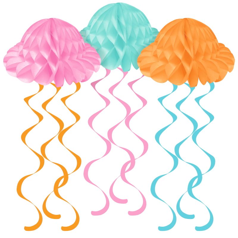 Under the Sea Hanging Decorations Pack of 3 | Party Save Smile