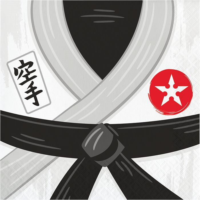 Karate Party Pack: Kit with Decorations & Balloons