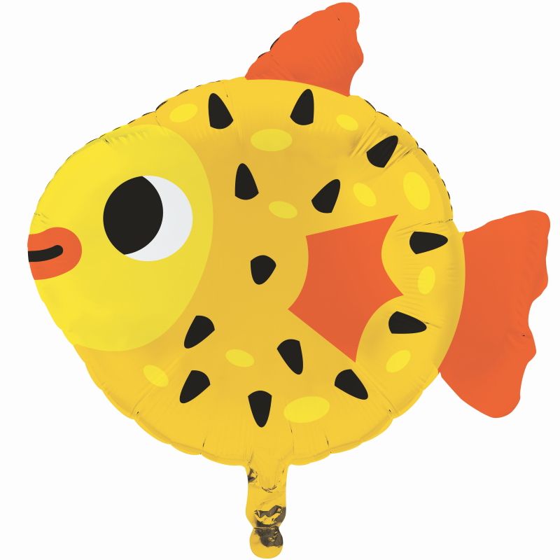 Puffer Fish Foil Balloon 25 inches | Party Save Smile